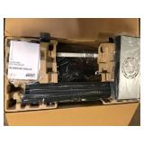 Feit Electric Katalyst 60-Watt 3-Light Matte Black Modern Adjustable CCT and 3-Light Modes Integrated LED Chandelier Light  Customer Returns See Pictures