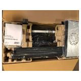 Feit Electric Katalyst 60-Watt 3-Light Matte Black Modern Adjustable CCT and 3-Light Modes Integrated LED Chandelier Light  Customer Returns See Pictures