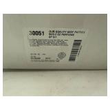 H. 10lbs 50/3.2oz Hamburger Patties