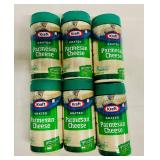 6x 8oz Kraft Grated Parmesan Cheese