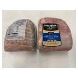 E. 5.5lbs Smithfield Sliced Boneless Ham-Maple Flavored