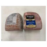 E. 5.10lbs Smithfield Sliced Boneless Ham-Maple Flavored
