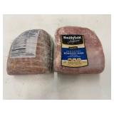 E. 4.90lbs Smithfield Sliced Boneless Ham-Maple Flavored
