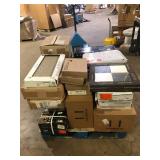 Pallet of Mixed Assorted Ceramic Flooring Various Models and Conditions Customer Returns See Pictures
