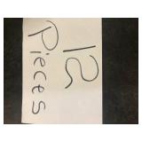 12 Pieces of StyleWell 18.5 in. W x 19.5 in. D High Back Universal Outdoor Cushion in Chili Paisley Customer Returns See Pictures