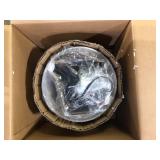 Home Decorators Collection Kristella 1-Light Black Crystal Pendant Light Customer Returns See Pictures