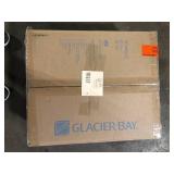 Glacier Bay Aragon 20 in. Drop-In Oval Vitreous China Bathroom Sink in White    Customer Returns See Pictures