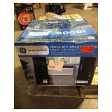 GE 10,000BTU 115-Volts Smart Window Air Conditioner for 450 Sq. Ft. in White with Wi-Fi and Remote   Customer Returns See Pictures