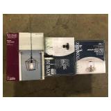 Lot of Assorted Lighting Various Models and Conditions   Customer Returns See Pictures