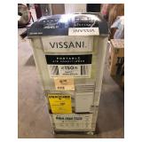 Vissani 5,000 BTU (DOE) 115-Volt Portable Air Conditioner Unit Cools up to 150 sq. ft. with Dehumidifier and Remote in White  Customer Returns See Pictures
