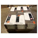 54 Boxes of TrafficMaster Carrara Marble 4 MIL 12 in. W x 24 in. L Peel and Stick Waterproof Vinyl Tile Flooring (20 sqft/case)Customer Returns See Pictures