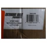 EXTREME MAX SPORT BIKE FRONT WHEEL LEFT STAND.