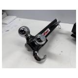 EXTREME MAX CLAMP ON FORKLIFT RECIEVER WITH TRI-BALL HITCH.