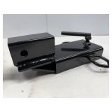 EXTREME MAX CLAMP ON FORKLIFT RECIEVER WITH TRI-BALL HITCH.