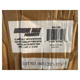 EXTREME MAX CLAMP ON FORKLIFT RECIEVER WITH TRI-BALL HITCH.