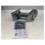 HIGH MOUNT SPARE TIRE CARRIER.