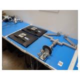 Dual Monitor LCD Mount with 2 Dell Monitors // x2 Dell P2317H LCD Monitor with 1920 x 1080 HD Resolution // Includes power cables