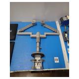 Dual Monitor LCD Mount with 2 Dell Monitors // x2 Dell P2317H LCD Monitor with 1920 x 1080 HD Resolution // Includes power cables