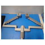 Dual Monitor LCD Mount with 2 Dell Monitors // x2 Dell P2317H LCD Monitor with 1920 x 1080 HD Resolution // Includes power cables