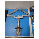 Dual Monitor LCD Mount with 2 Dell Monitors // x2 Dell P2317H LCD Monitor with 1920 x 1080 HD Resolution // Includes power cables