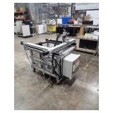 The item shown below is a acrylic water tank and linear actuators (with motor control boards in the enclosure) // Tank is equipped with 3 Danaher Servo Motors (see photos)