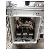 The item shown below is a acrylic water tank and linear actuators (with motor control boards in the enclosure) // Tank is equipped with 3 Danaher Servo Motors (see photos)