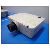 Sanyo PLC-XM100L Projector // 1024 x 768 Native Resolution // 5000 Lumens with 728 Lamp Hours // Includes CAB-AC power cable and Remote
