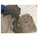 5 Pairs of Khaki Pants and Shirts - 38 x 32