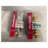 Kwiset Hall & Closet and Suble Cylinder Deadbolt