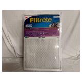 4 3M Filtrete 1500 Air Filters - 20 x 30 x 1