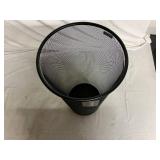 Black Mind Reader Mesh Garbage Bin
