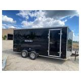 Stealth enclosed trailer