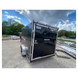 Stealth enclosed trailer