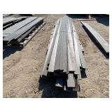 Brown composite decking