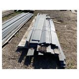 Gray composite decking