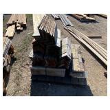 Cedar shake corner piece