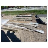 Beige and White variety siding