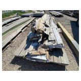 Beige and White variety siding