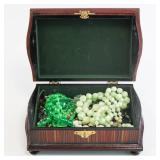 Costume Jewelry Lot w/ Jewelry Box Included