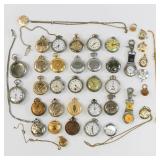 Vintage Pocket Watch & Pendant Watch Lot