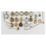 Vintage Pocket Watch & Pendant Watch Lot