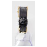 Movado Rectangular Gold-Plated Watch