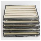 Earring Jewelry Tray Lot of 5 - Brand New