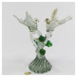 Vintage "Cristales de Chihuahua" Mexican Hand Blown Glass Birds