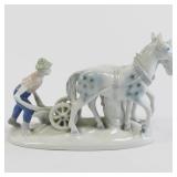 Vintage European Porcelain Figures Lot of 3