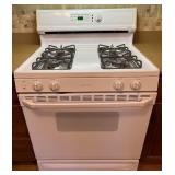 Used Hotpoint Gas Range with Self-Cleaning Oven