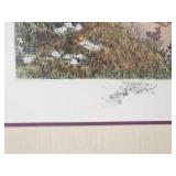 Jennie Brownscombe "Berry Pickers" Vintage Print Singed in Professionally Framed