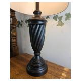 Twist Footed Urn Table Lamp