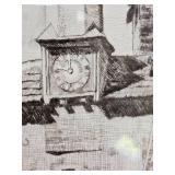 Bavarian Town Etchings singed by Paul Geissler & Paul Sollmann Respectively