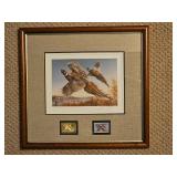 Just in the Way  James Meger Numbered & Singed Print with Stamp 70/3700